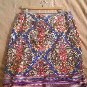 Paisley skirt by Merona (Target brand)